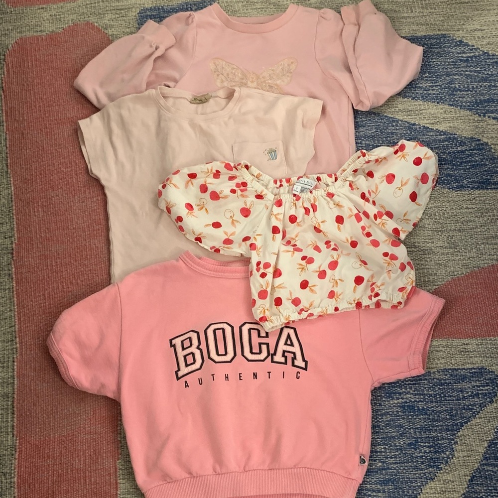Size 7 tops bundle of 4